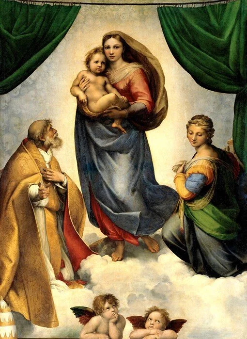 Raphael, The Saint Madonna, 1515-16