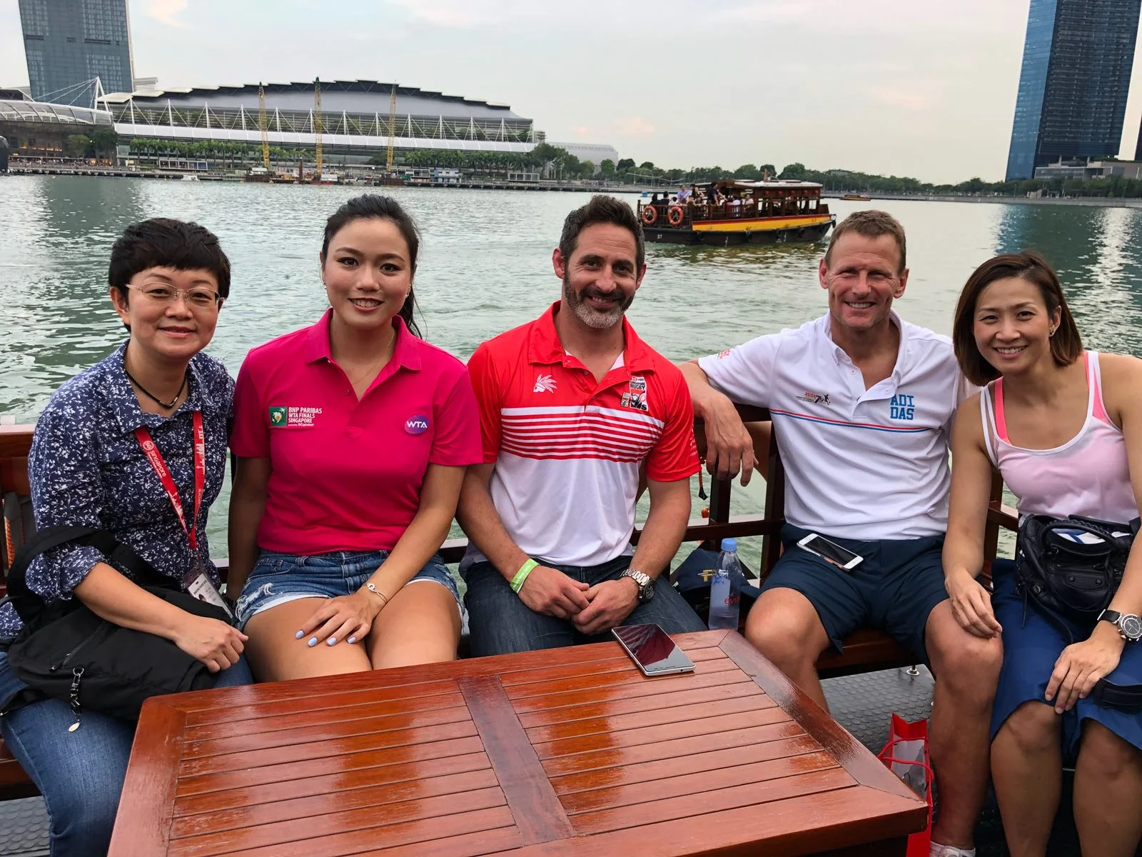 Taiwanese tennis player Latisha Chan, 2017 US Open doubles winner Ben Gollings, record points scorer in HSBC World Rugby Sevens Series Teddy Sheringham, well-known English footballer who played for Manchester United Jean Ng, STB DSports, former Singapore national netball captain