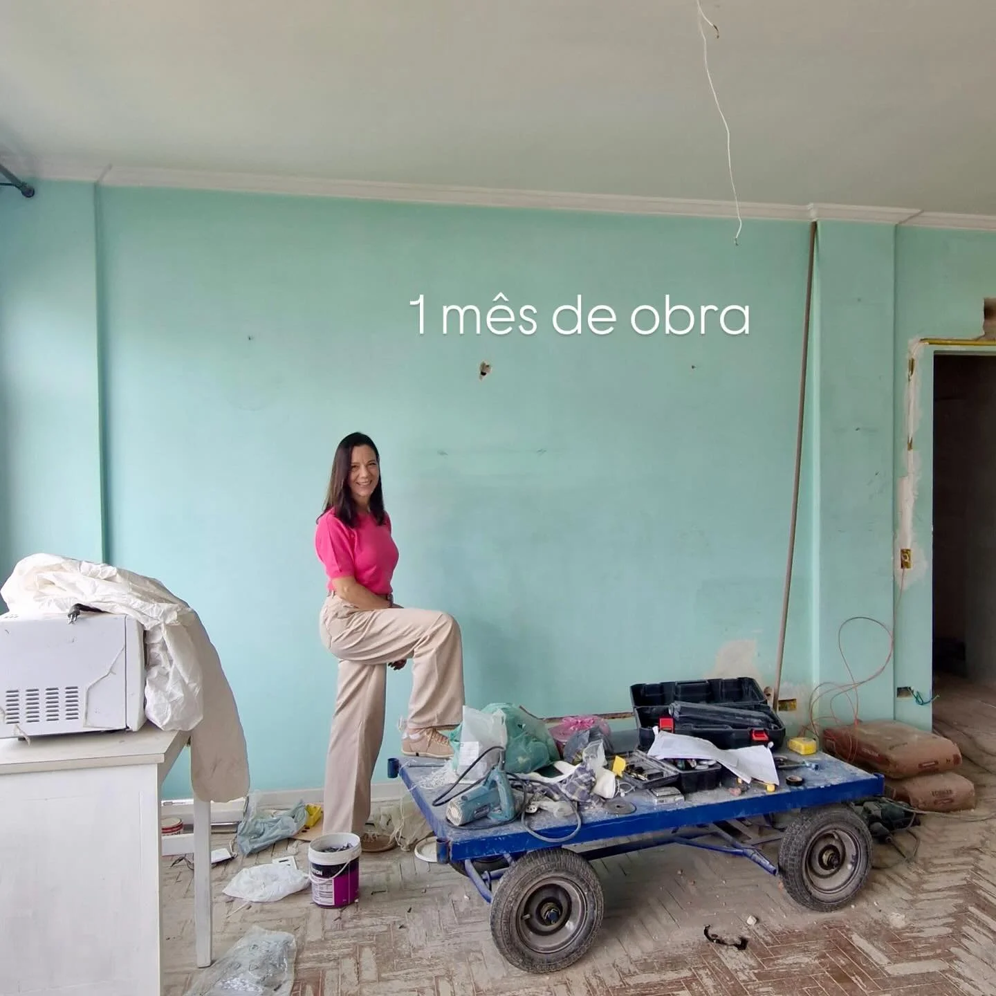 Todo projeto tem desafios... e esse n&atilde;o seria diferente.

Completamos hoje 1 m&ecirc;s de obra! J&aacute; avan&ccedil;amos bastante, inclusive na bagun&ccedil;a, que nesse come&ccedil;o &eacute; praticamente inevit&aacute;vel. Estamos terminan