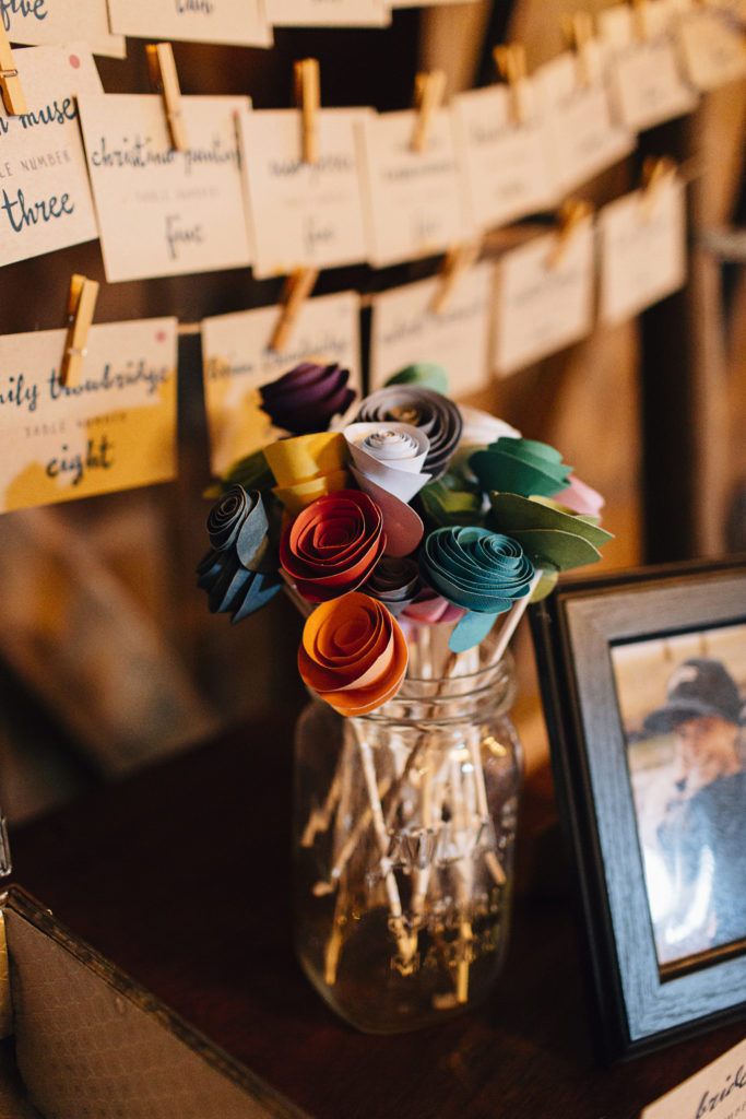 Handmade paper flowers