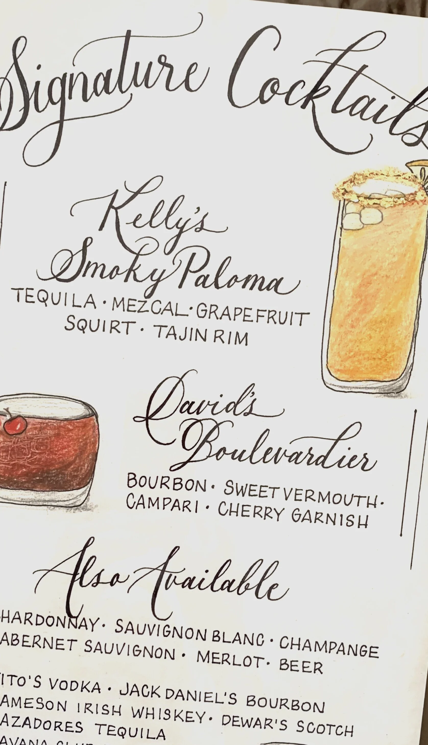 Signature Cocktails