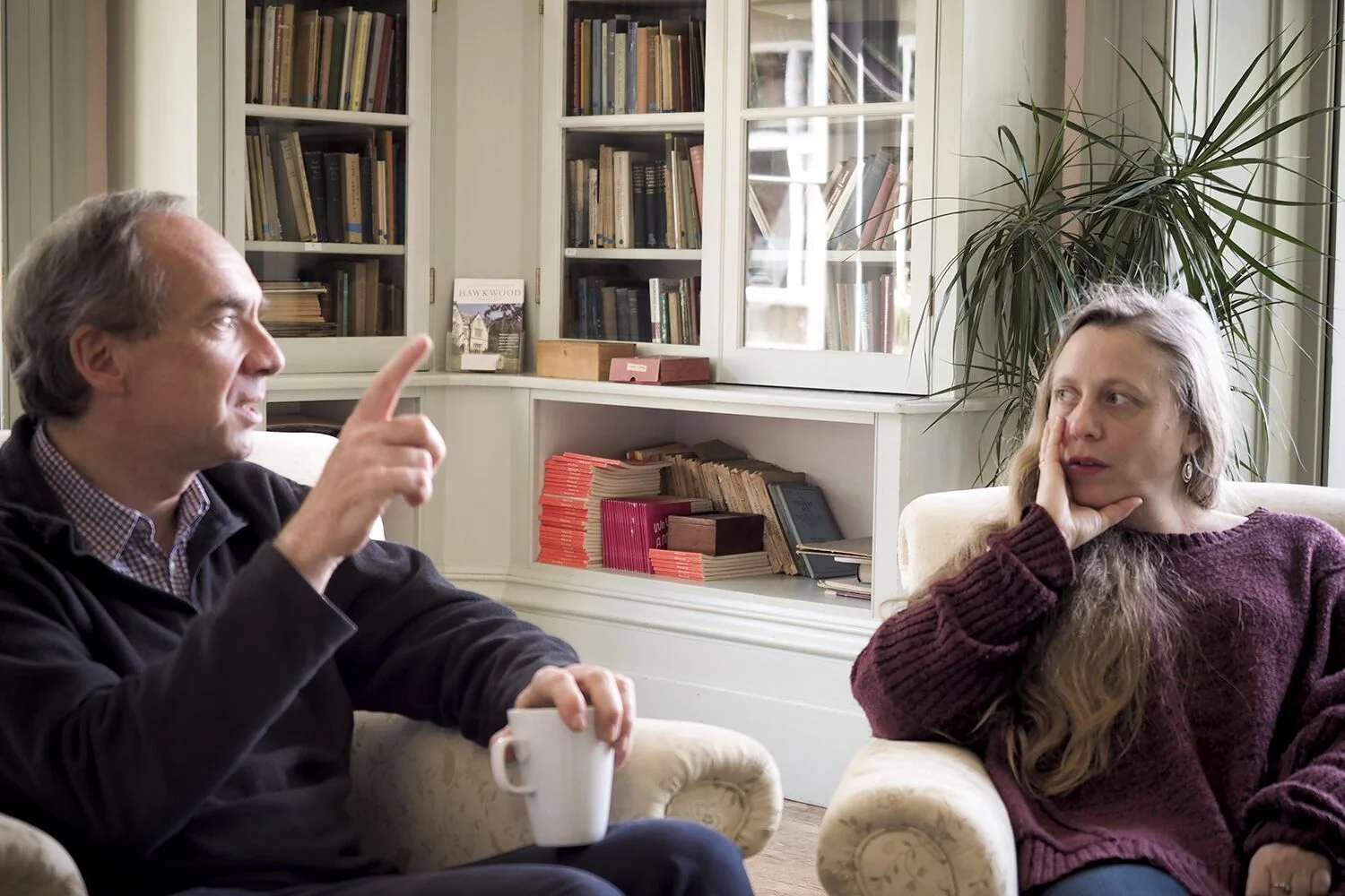 James Gilchrist and Brigitte Beraha