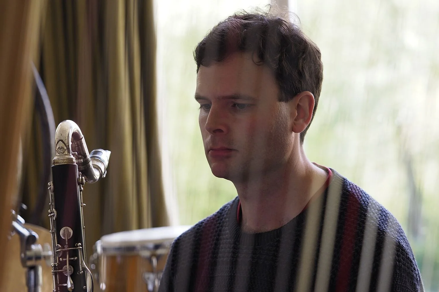 James Allsopp clarinet, bass clarinet