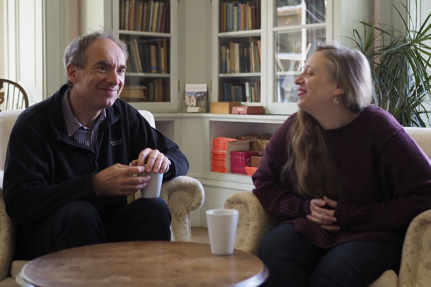 James Gilchrist and Brigitte Beraha