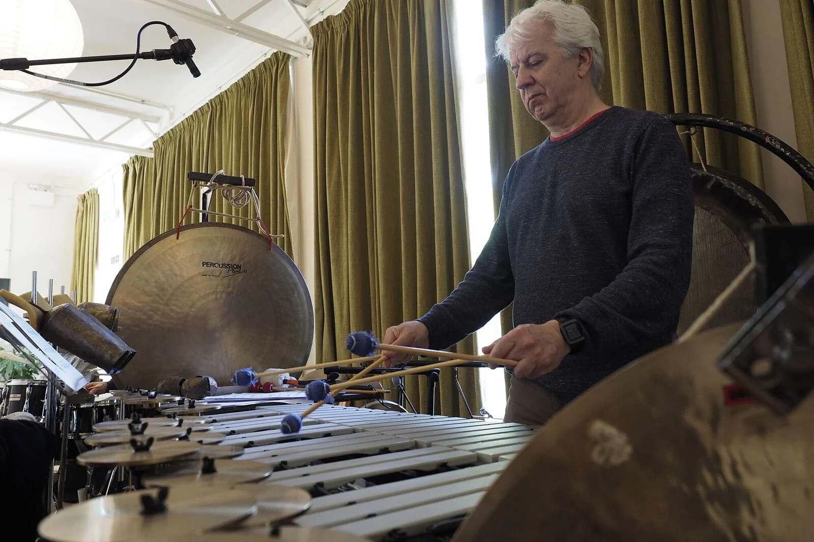 Simon Limbrick vibes + percussion