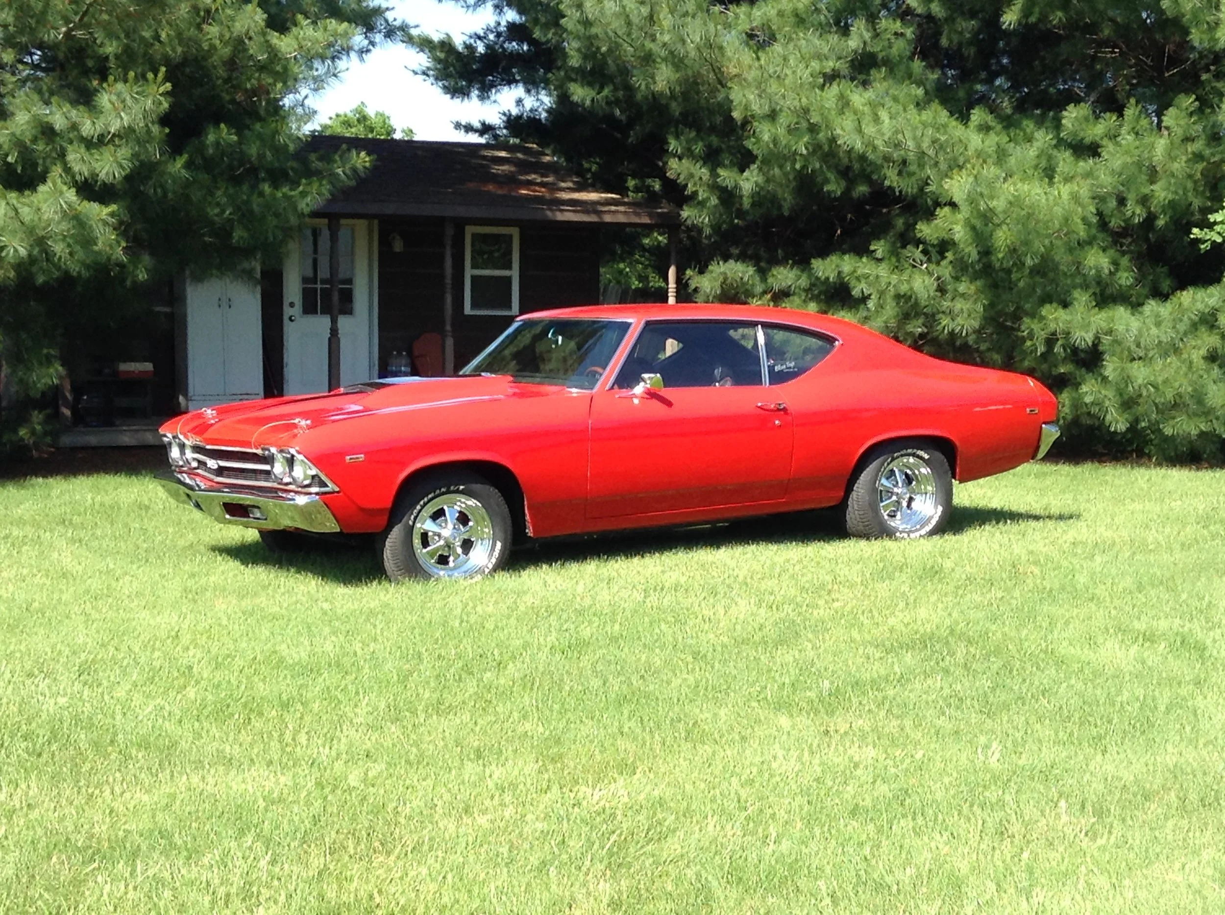 1969 Chevelle with Custom Stitching