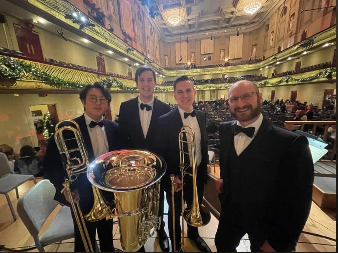 Subbing with The Boston Pops - December 2021