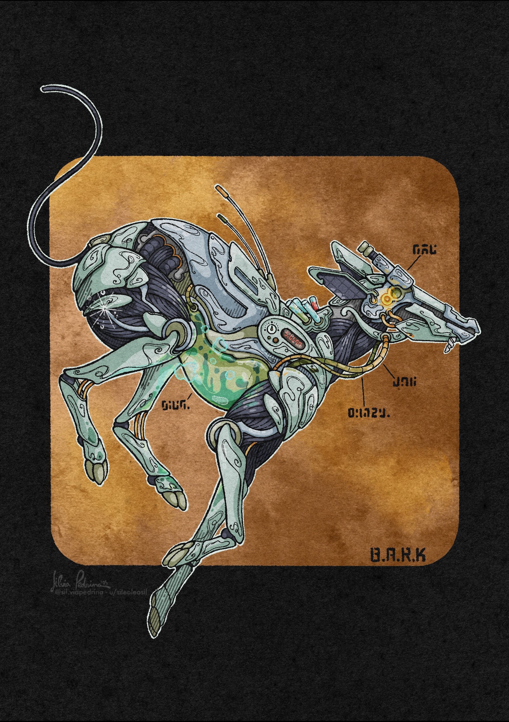 "B.A.R.K; Biochemical Analysis and Repository Kit", digital, 2025.