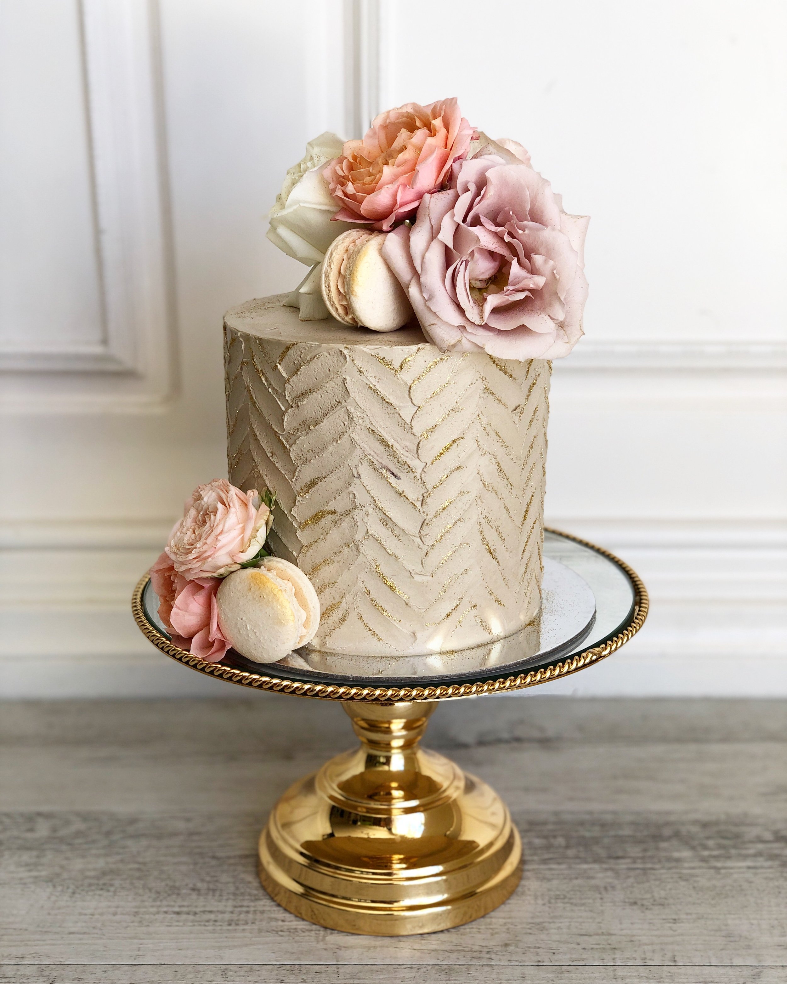 Boho Chic Gold Glitter