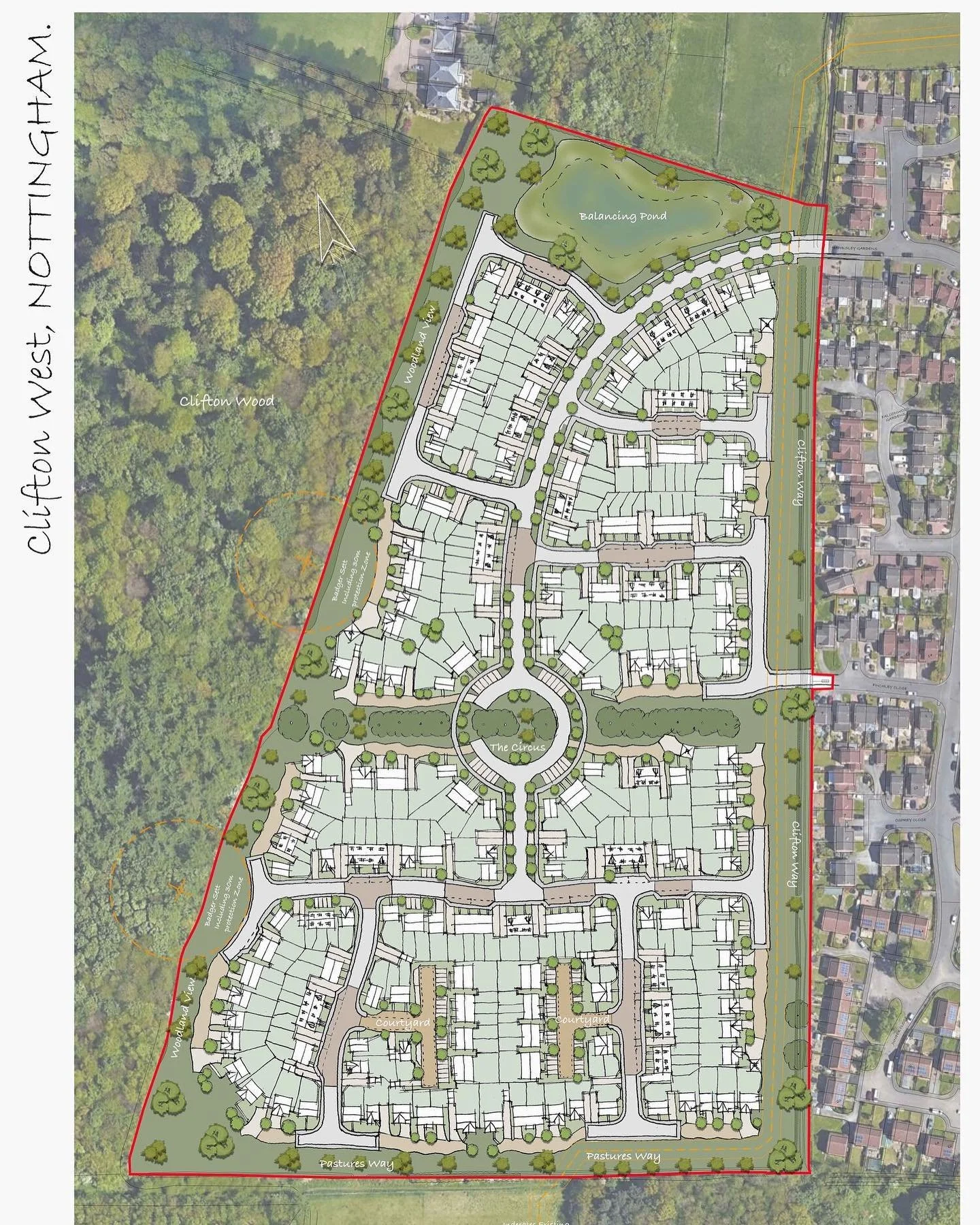 Sketch appraisal - Clifton West, Nottinghamshire
