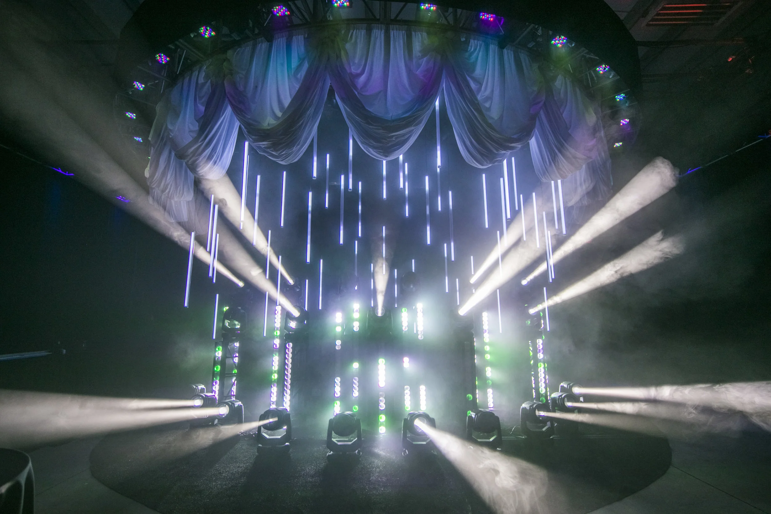 Port Lighting Systems Trade Show & Open House Venetian Curtain and Dramatic Lighting.jpg