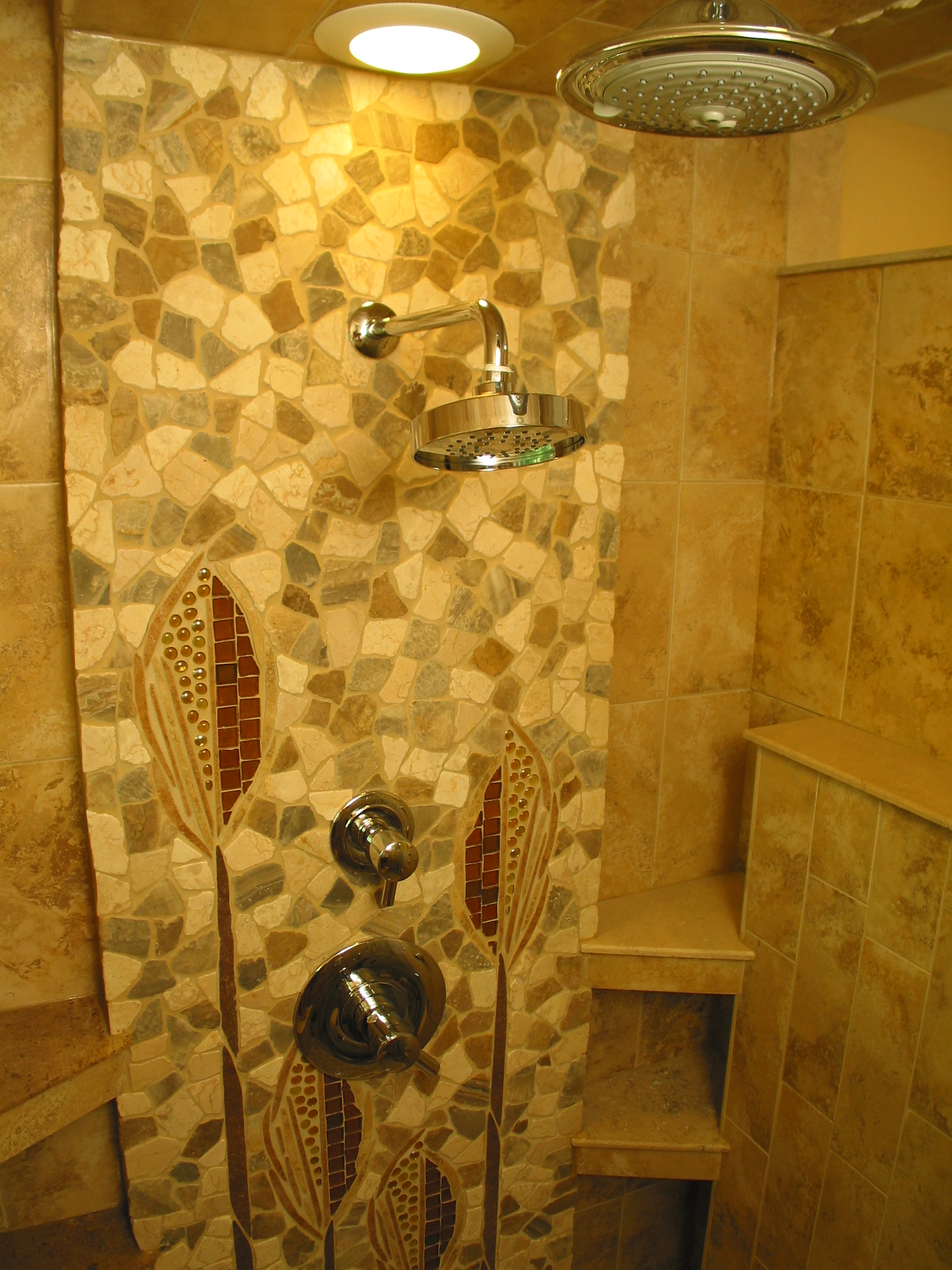 12 Original Tile Shower by Artist Kimberlee Rocca.JPG