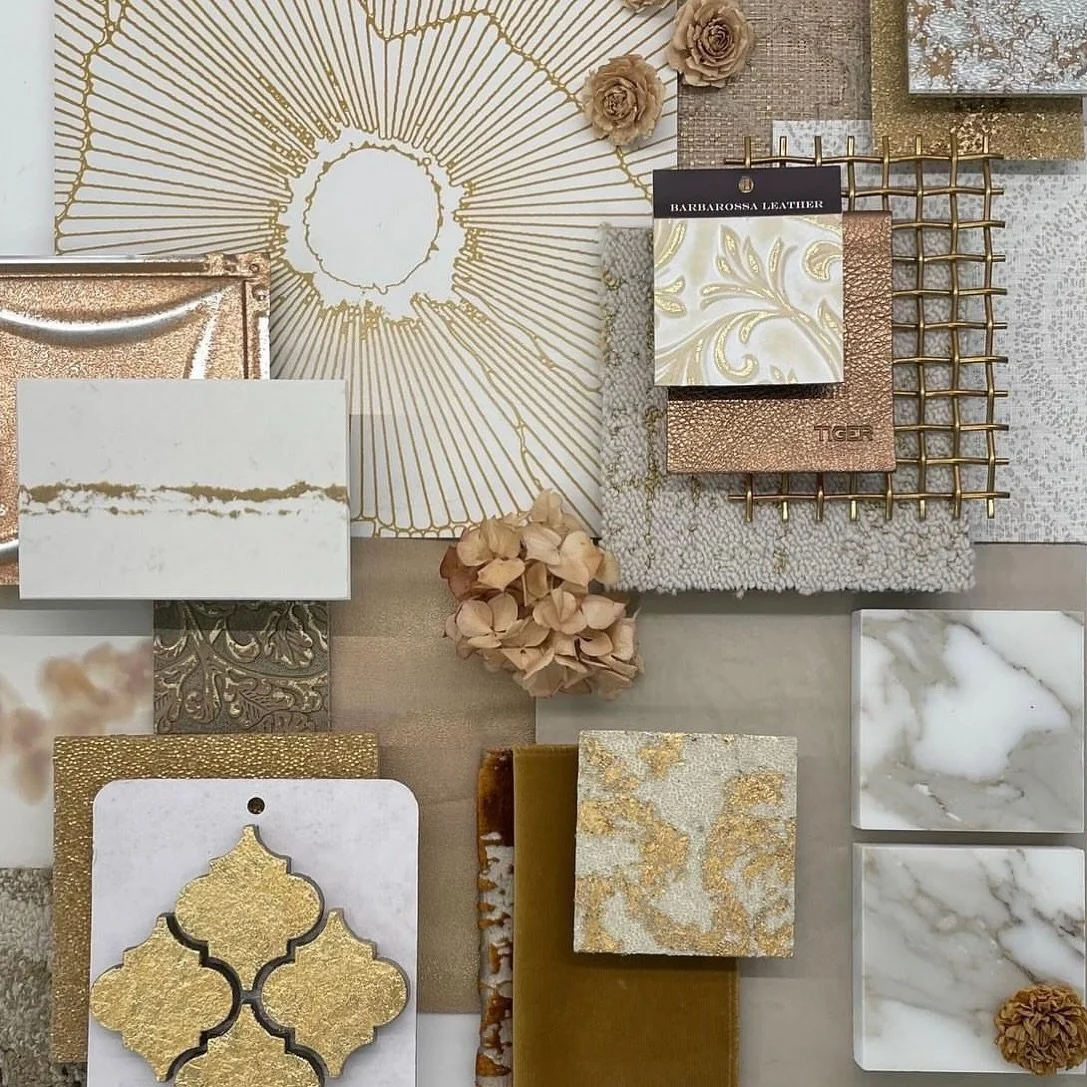 Never underestimate the power of Crafting a mood board. There is so much to learn about yourself and your home through material selection. Colors and textures are just the stepping in point. Working with you to create the most elemental home for you 