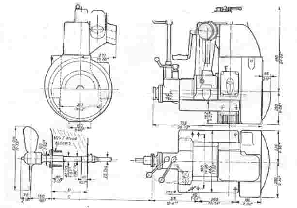 Motor i vores redningsbåd - Type: SAAB