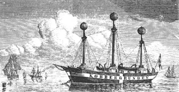 Stich des Feuerschiffes No. VI