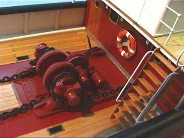 Das Ankerspiel in Miniaturausgabe