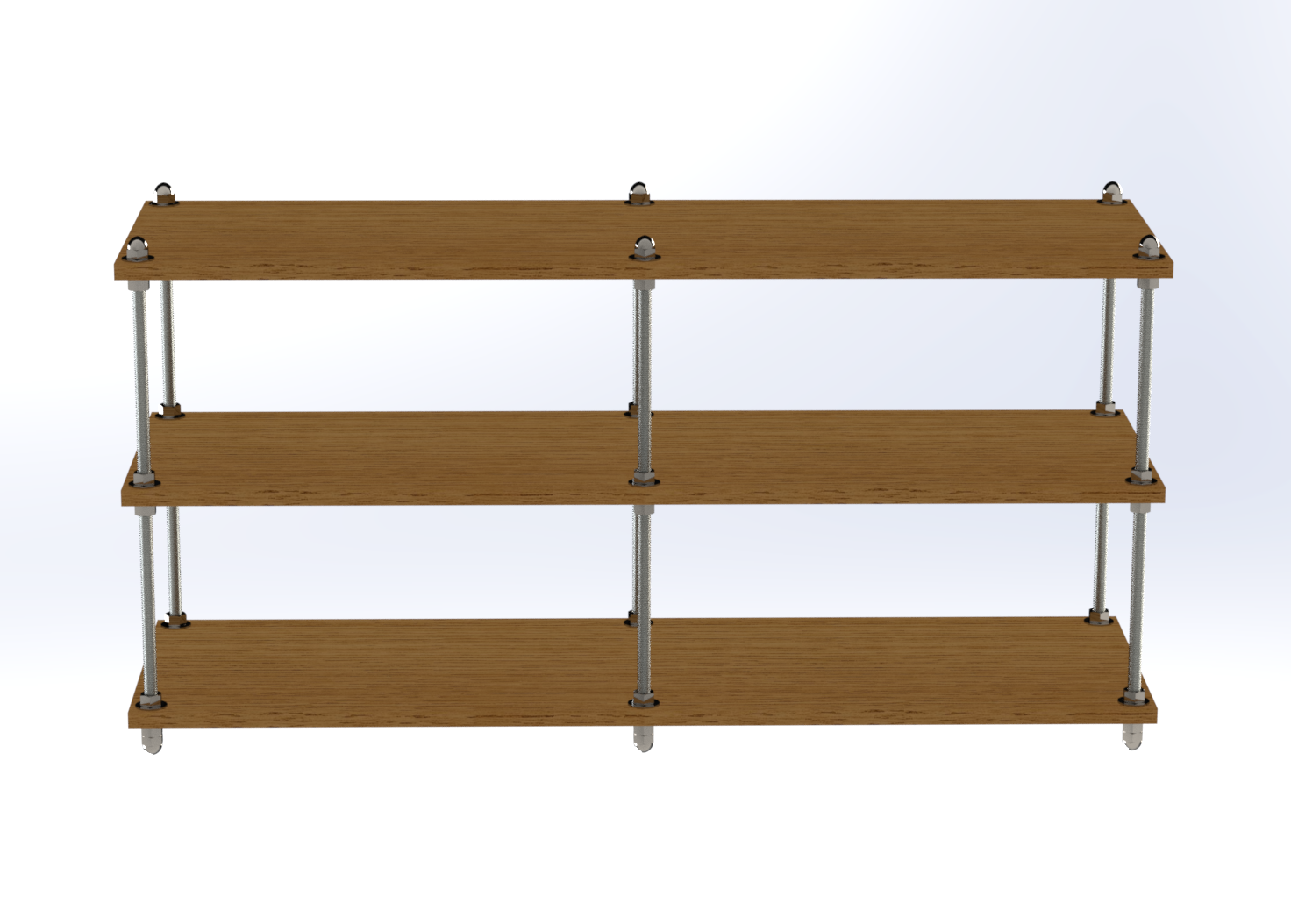 TV Stand Solidworks Render