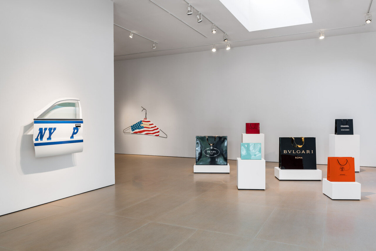 Disappearing Fabric, McClain Gallery, Installation Views