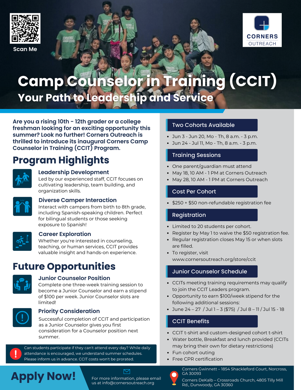 CCIT Program — Corners Outreach