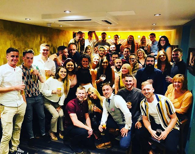 Last night these people came to celebrate my 30th. The very best team a man could wish for. Thank you all so much for coming. Couldn&rsquo;t ask for a better group of humans. Love you all dearly. #squadgoals #family