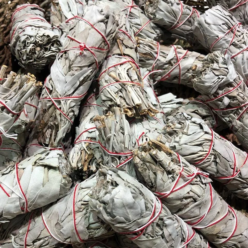 White sage smudge sticks
