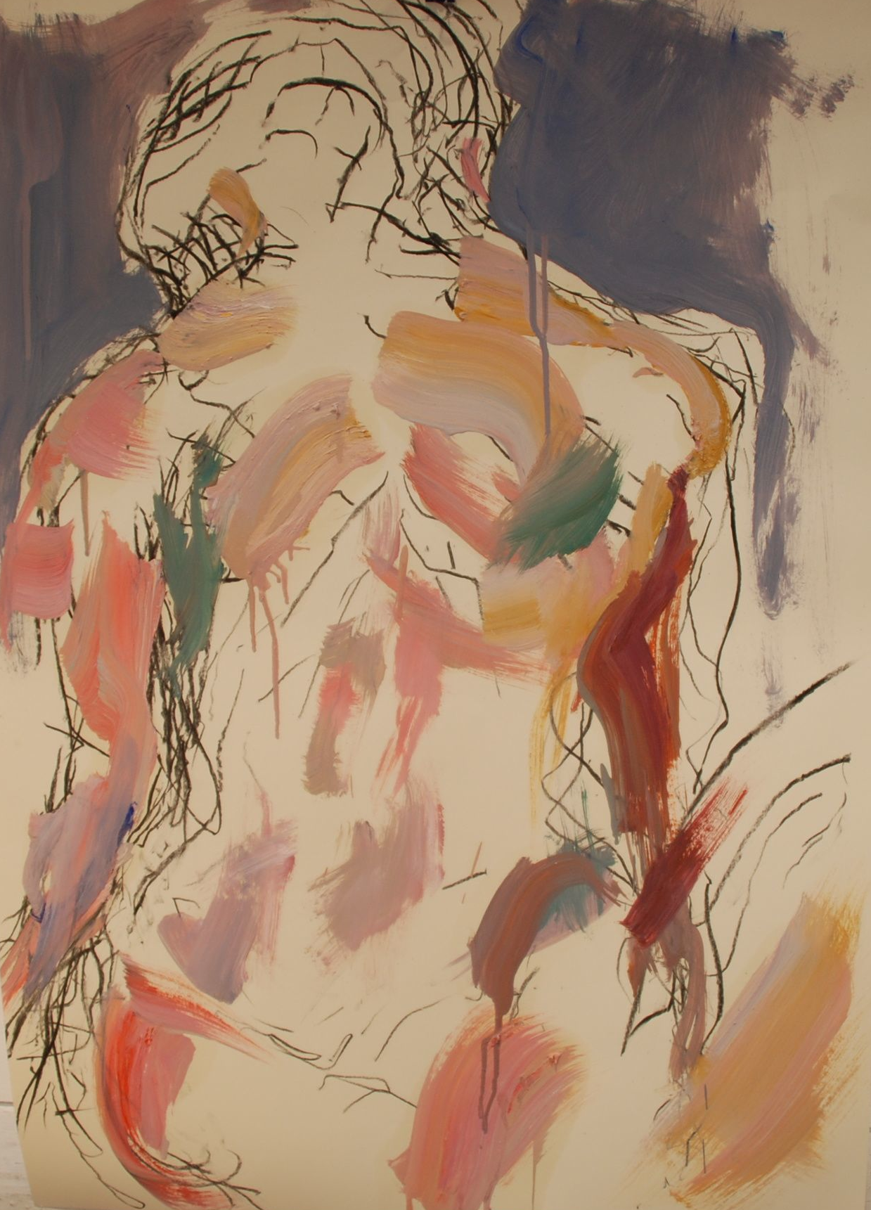 Elina Aho, From Series In-Between III, 2012, mixed media on paper, 84 x 56 cm.png