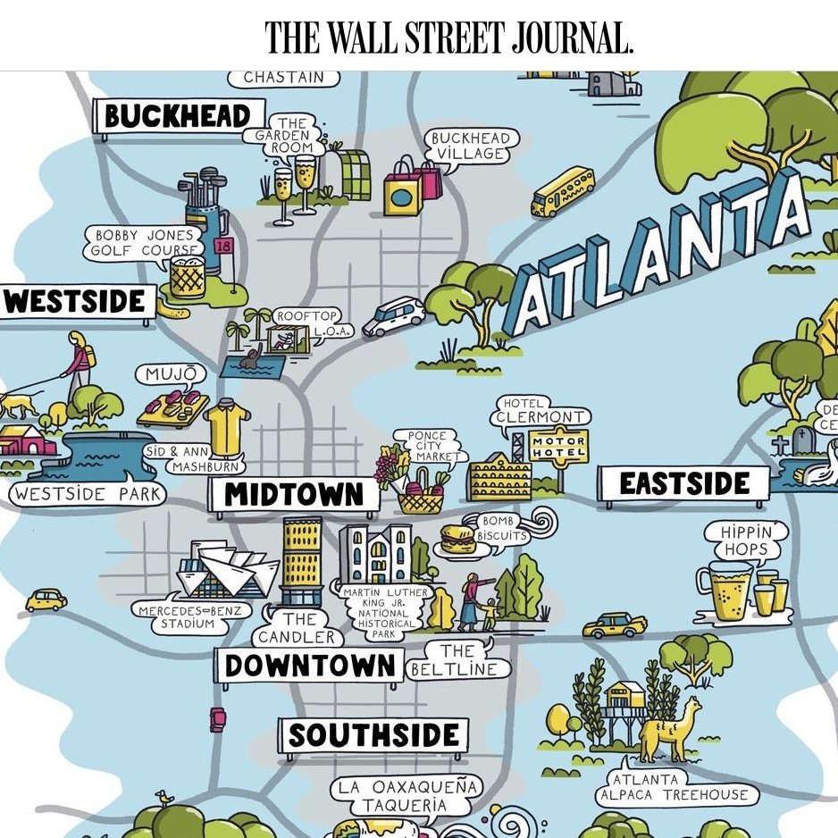 Wall Street Journal: Atlanta's Hot Spots