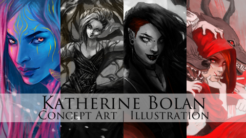 Katherine Bolan Concept Art and Illustration