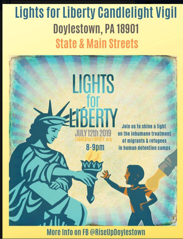 Lights for Liberty Candlelight Vigil