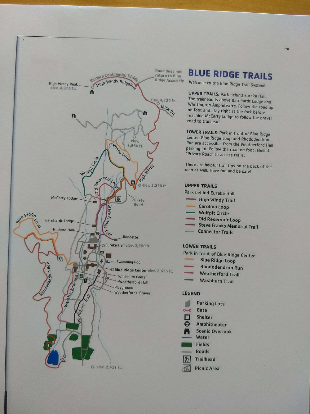 Warren Wilson College Map Trails — Hifarmhikers