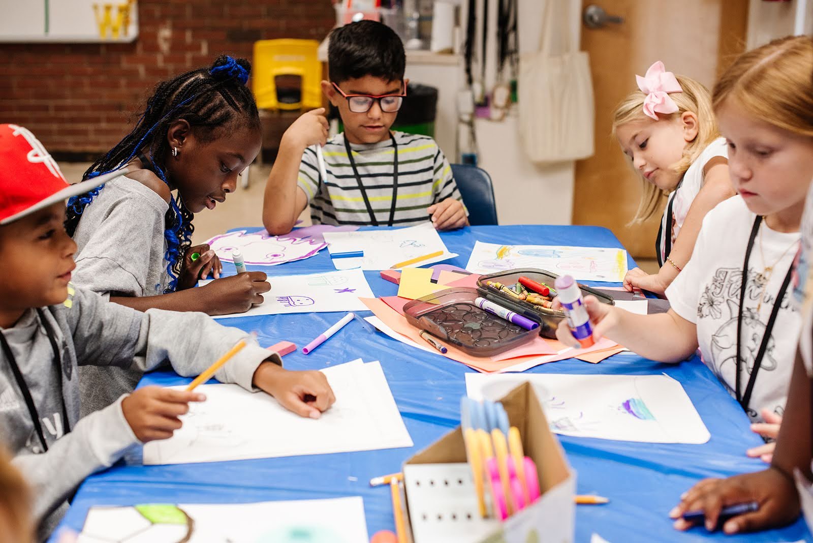 LWAC Summer Arts Camp 2025 2 KIDS AT TABLE COLORING.jpg