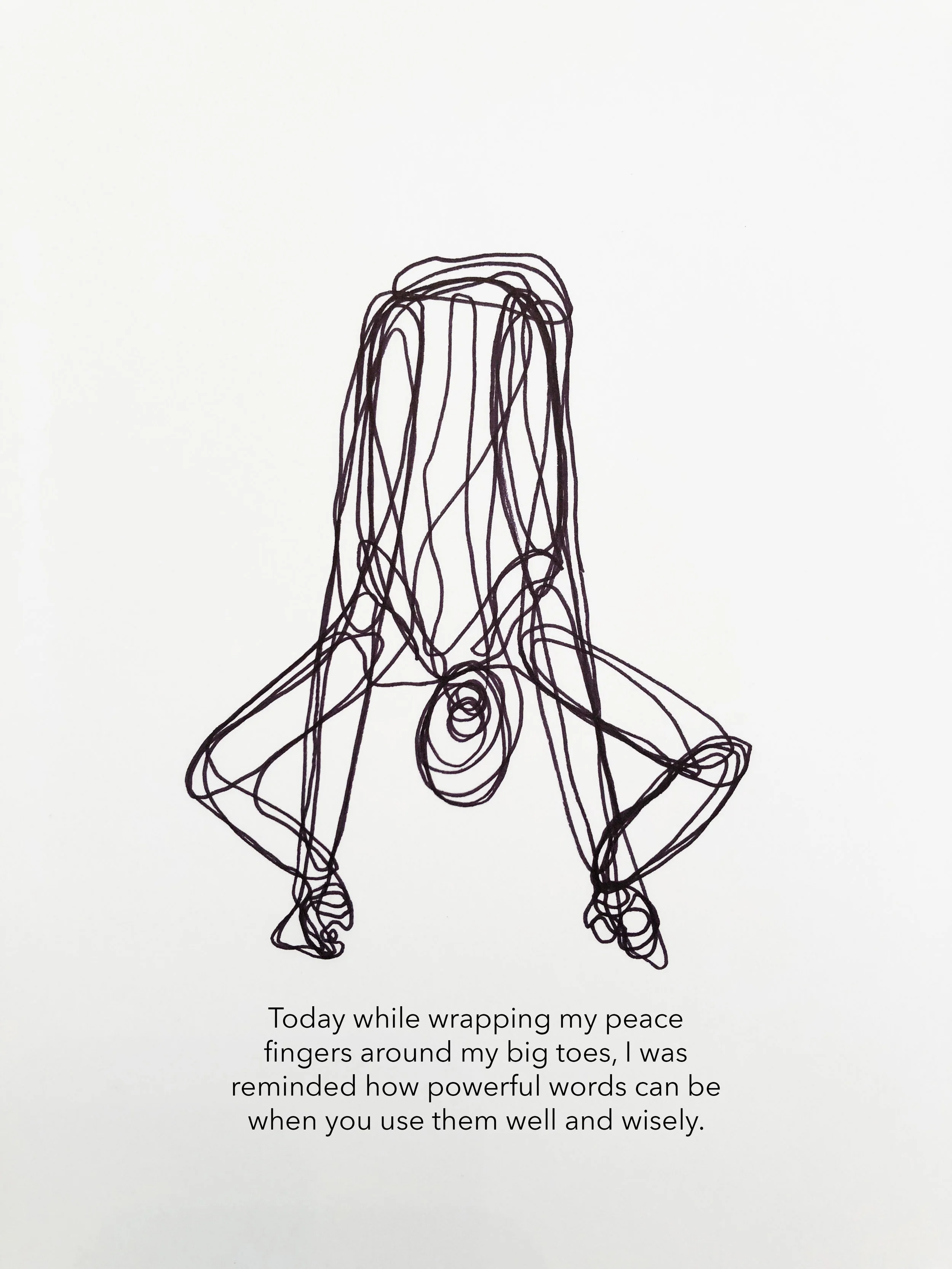 Alex Goldberg, Peace Fingers, 2018