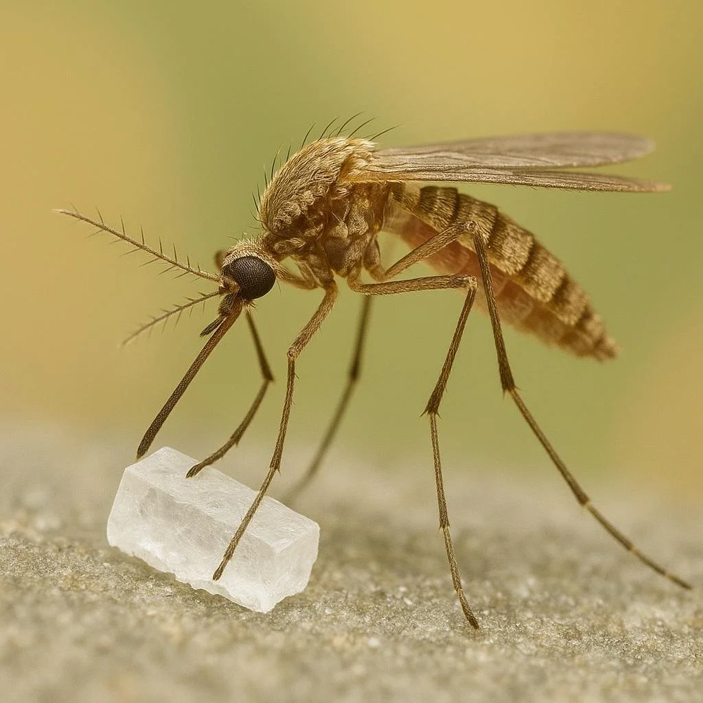 Mosquito Meets Crystal