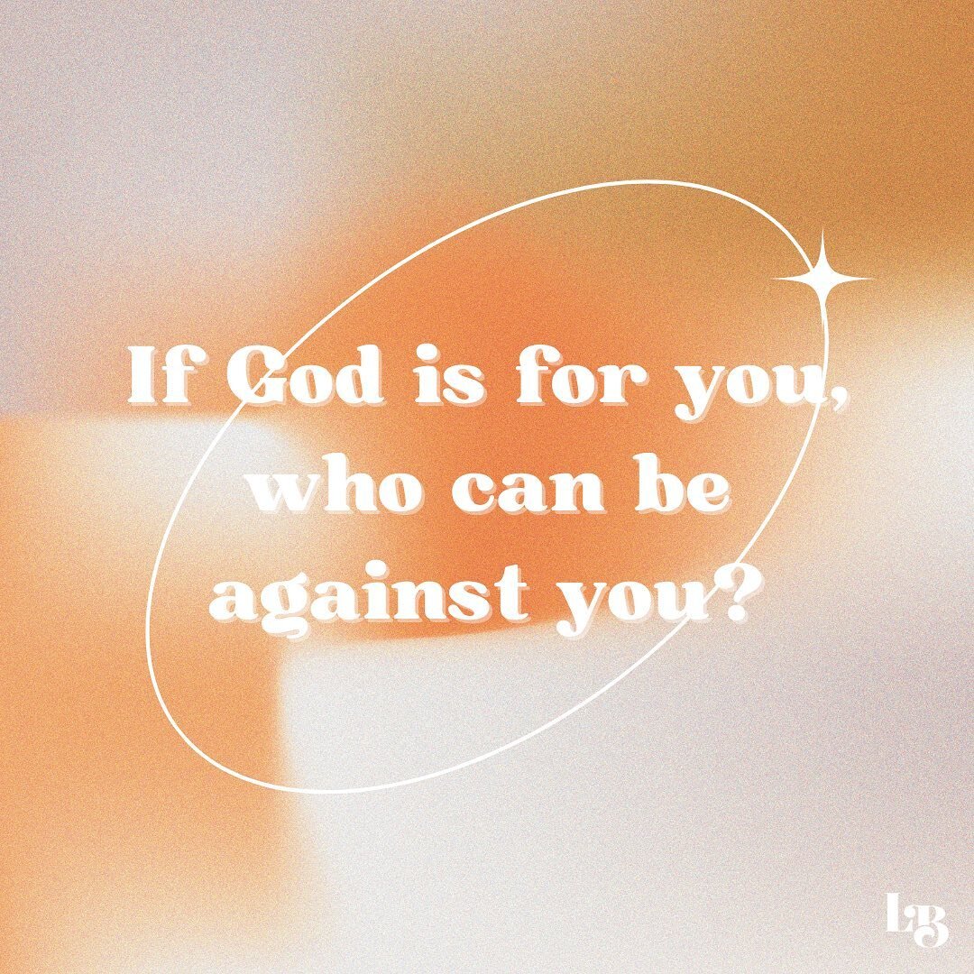 How often do you have to remind yourself that God is for you? That He wants you to be successful and to fulfill the desires of your hearts. He won't withhold from you since He freely gave us the greatest gift&mdash;his Son! (Romans 8:31)
So really, i