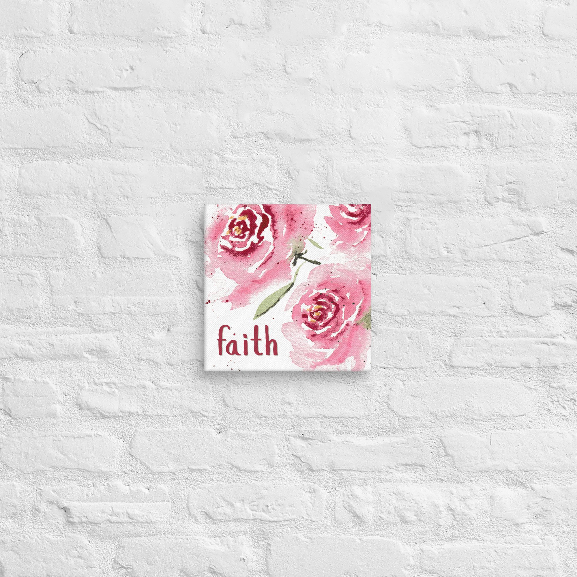 Canvas print - "faith"