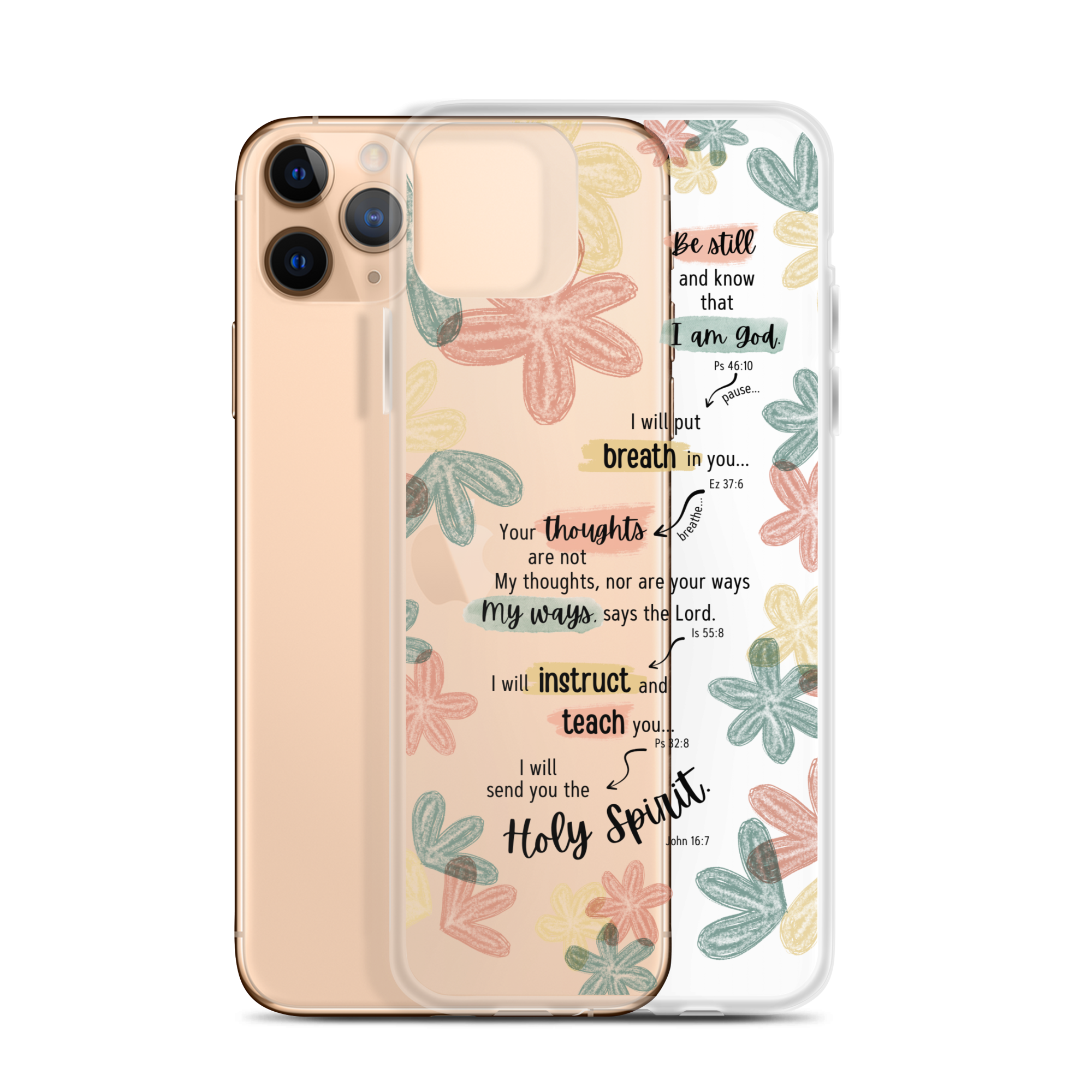 "Be Still..." iPhone® Full Clear Case
