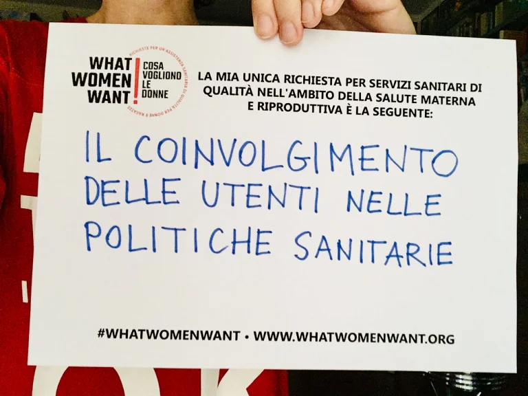 Se vuoi puoi anche mandarci la tua testimonianza in foto!
