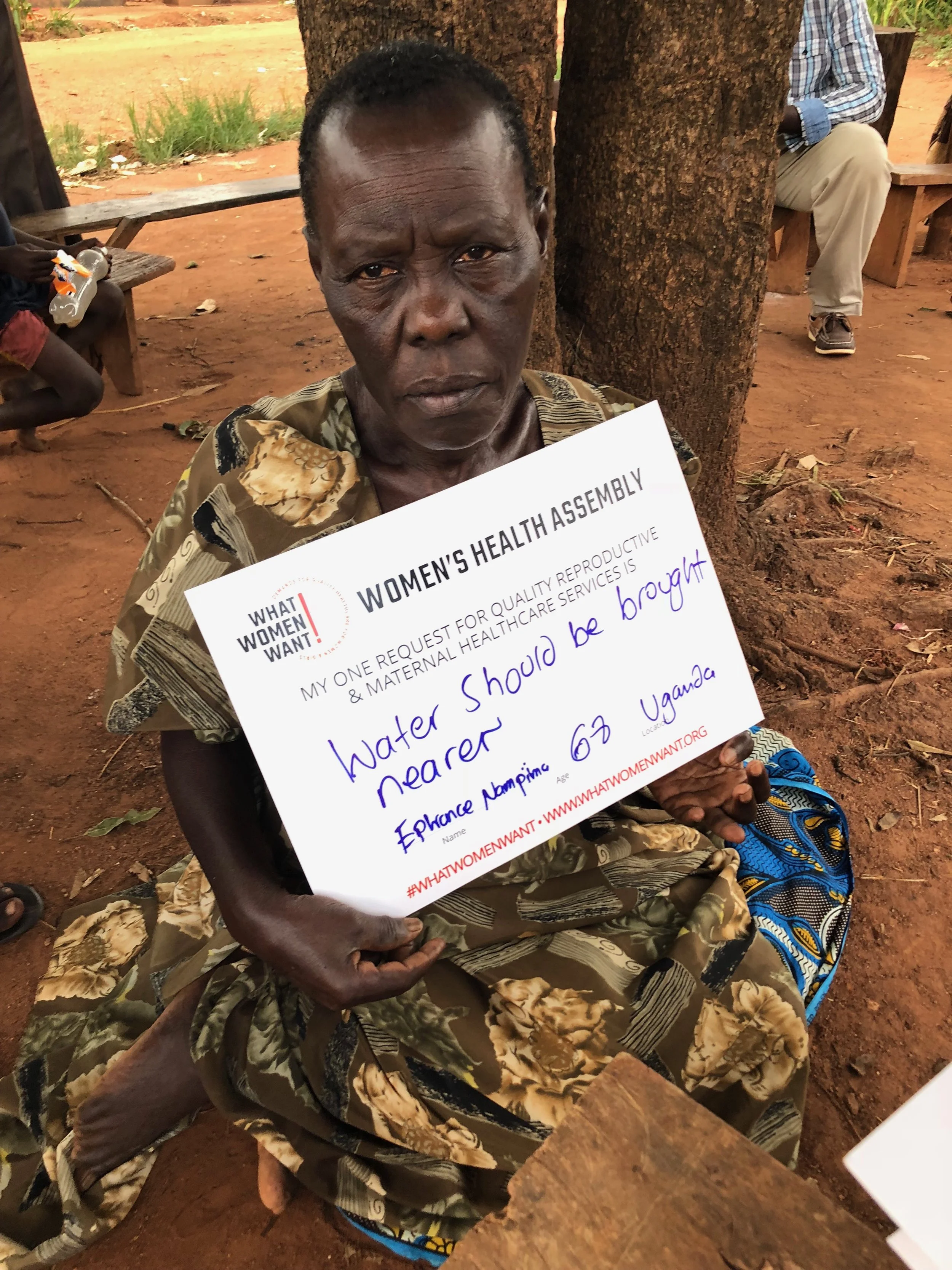  Photo credit: White Ribbon Alliance Uganda. 