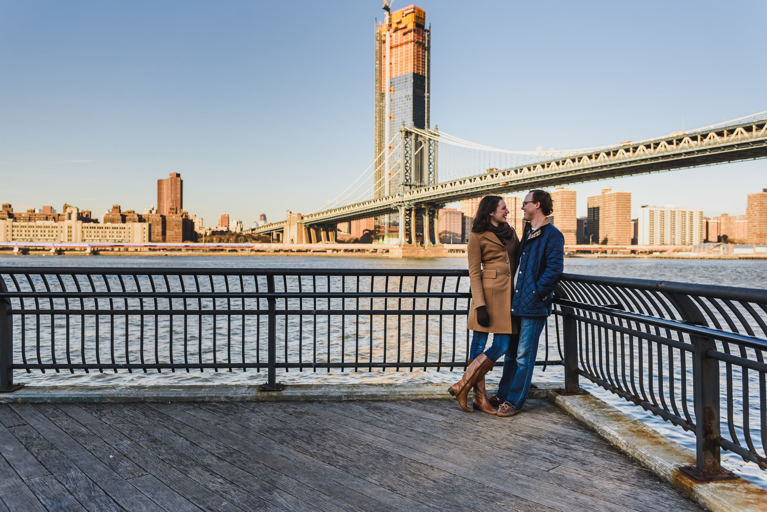 DUMBO New York | Los Angeles Engagement and Pre-Wedding Photography