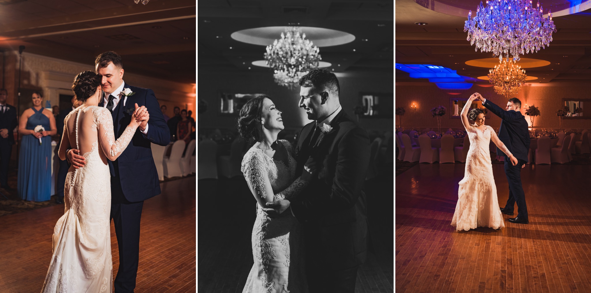  Photos taken during Luke and Kelly's wedding in New Jersey. photographed with a photojournalistic style and with story telling in mind. 

First dance antics. 