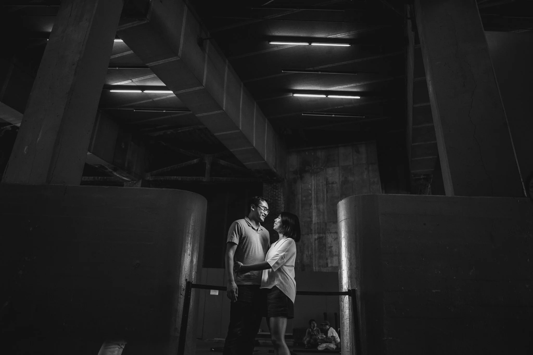 Photographs from Justine and Adrian's engagement session on the High Line in Chelsea, Manhattan. I love taking unique locations like this in New York to stretch myself creatively and try something new.
