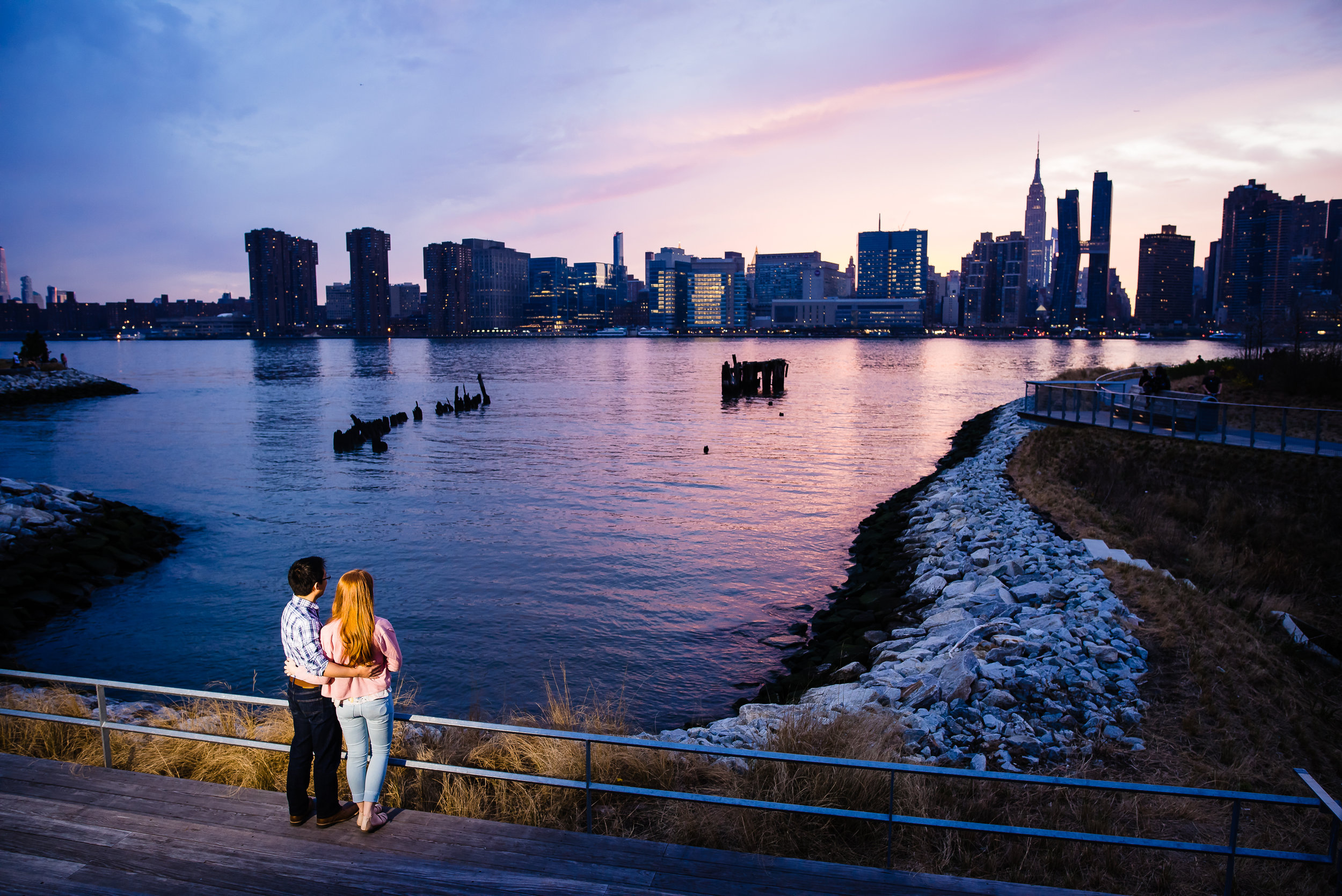 Long Island City New York | Los Angeles Engagement and Pre-Wedding Photography
