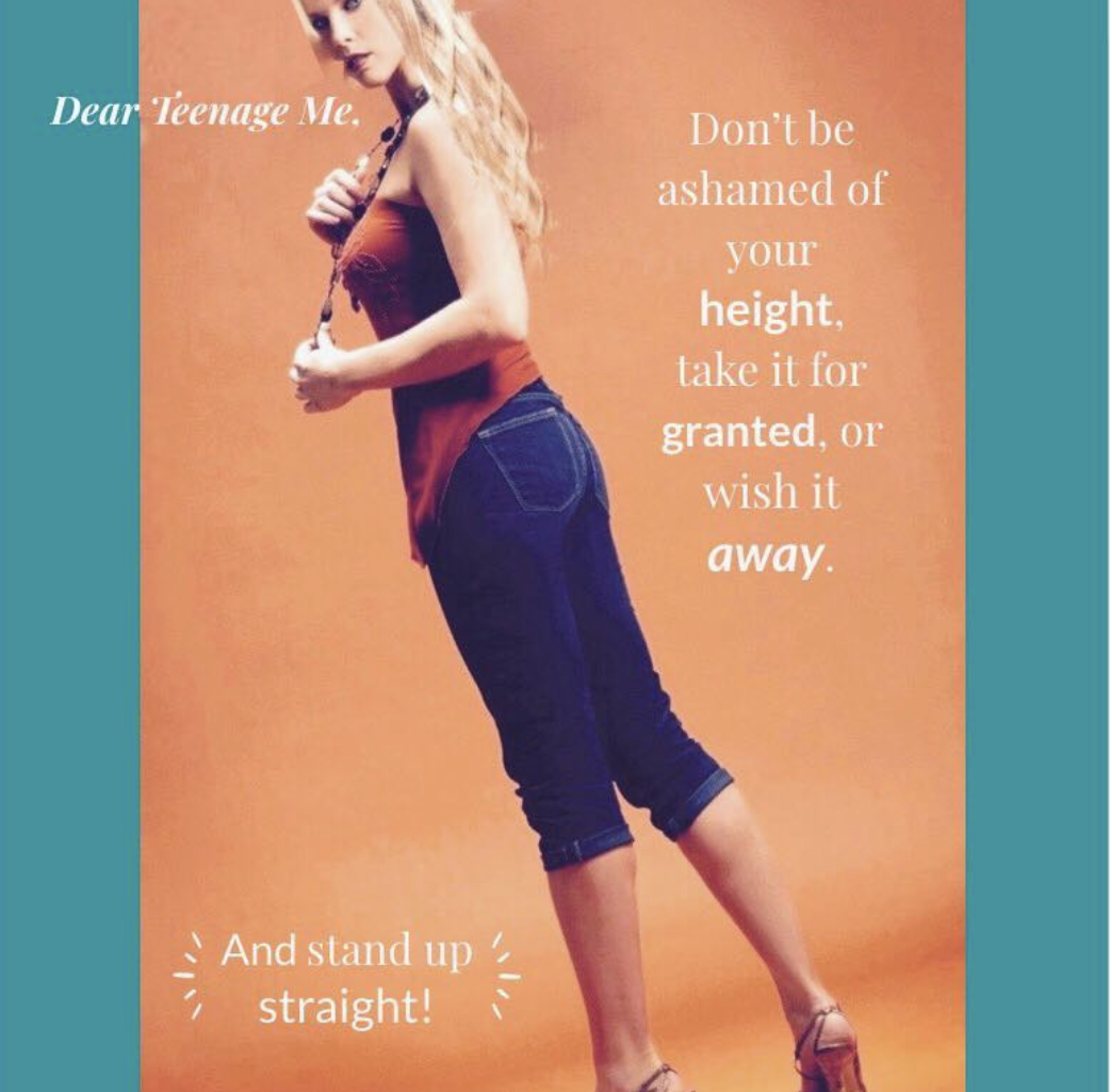 Dear Teenage Me: Standing up Straight, Marriage, & Pigtails