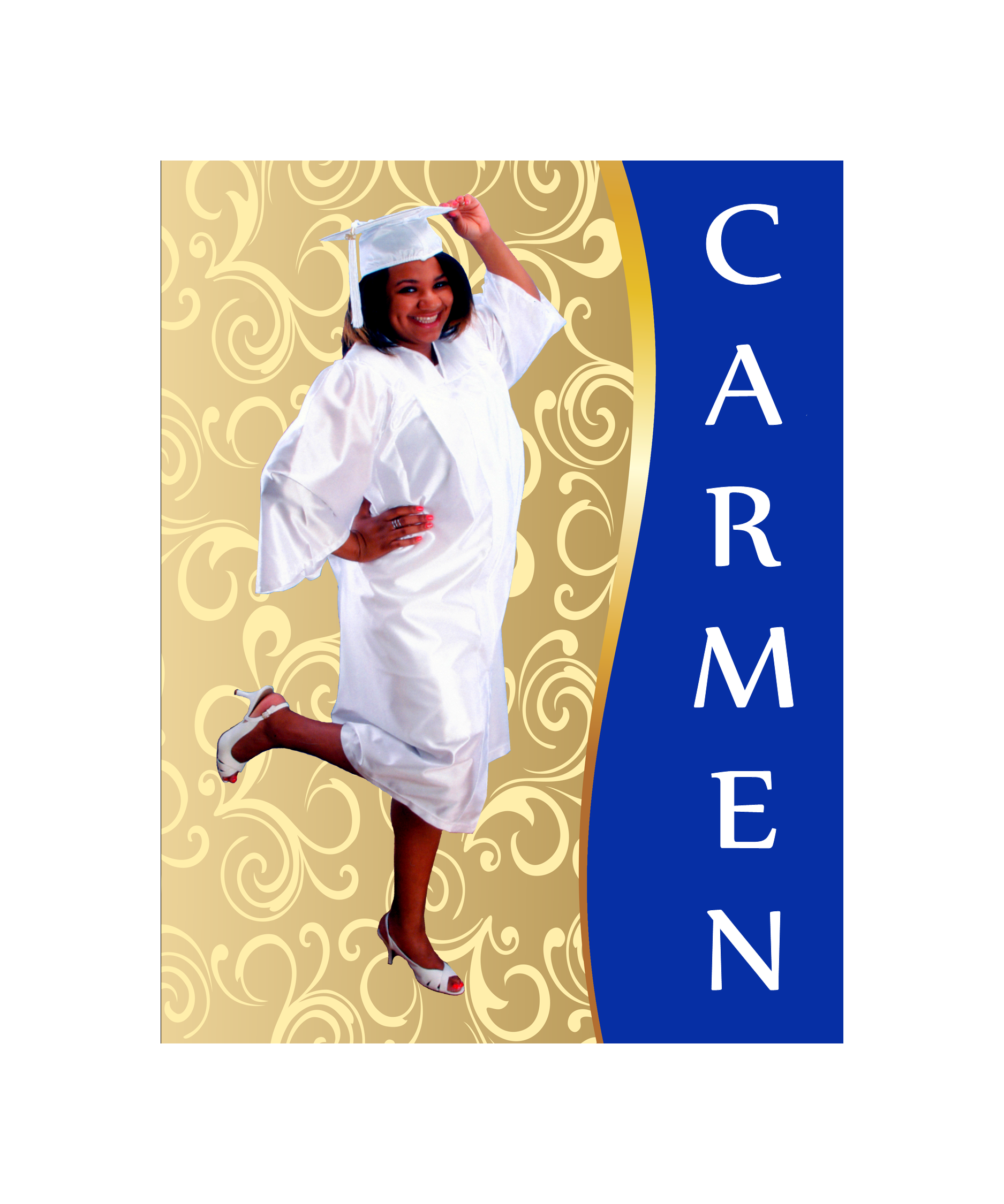 Graduation Photo Thank You Note