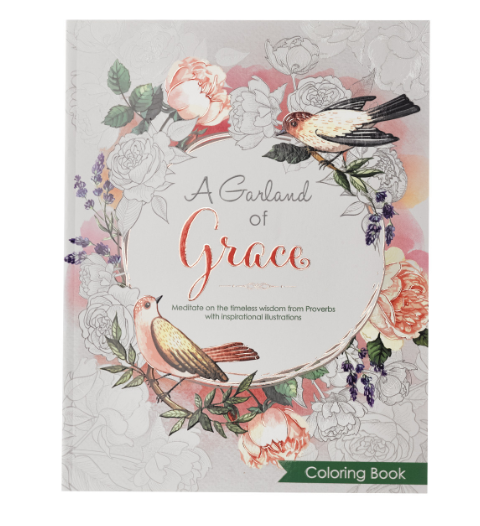 A Garland of Grace Coloring Book - Proverbs