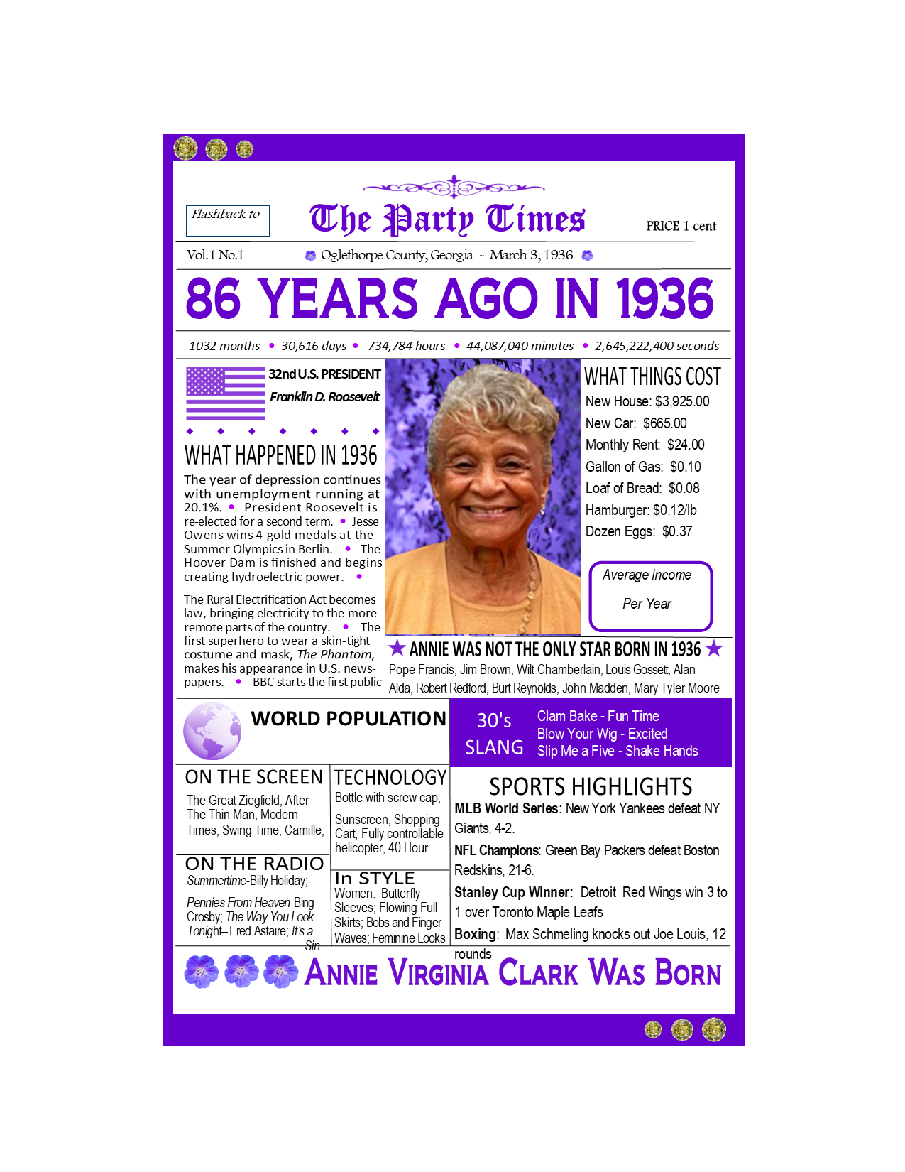 Year You Were Born Custom Birthday Card