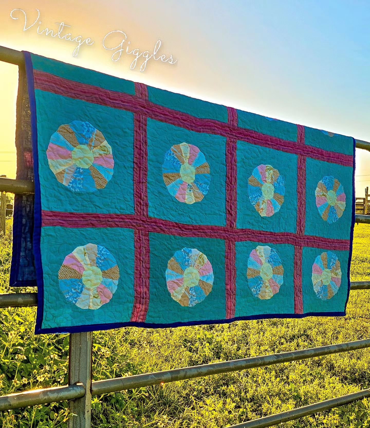 Remember #thisvintagegigglesquilt ?  It was sent to us as a well loved quilt from her childhood, but it has been torn and began to fall apart.  She asked if we can restore it to be usable again. 

We take restorations on an individual basis, because 