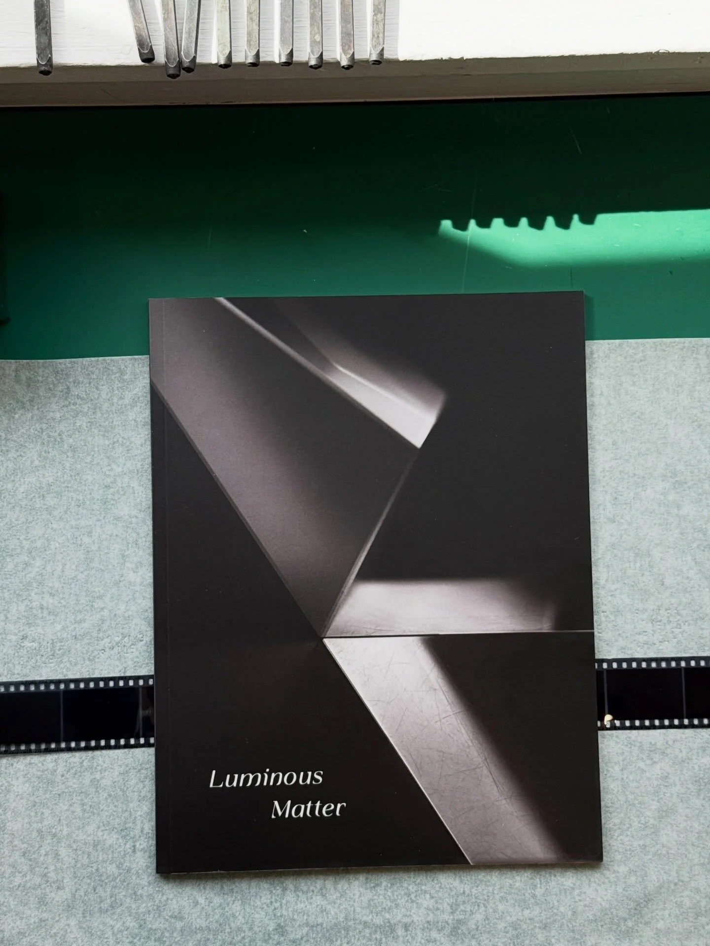 Handsome catalogue for Luminous Matter&mdash;the survey invitational exhibition @secristbeach that ran December 2025-March 2026&mdash;featuring photographs from my body of work, &ldquo;Space Craft&rdquo;

Thanks to @luftwerk Carrie Secrist @thebeachb