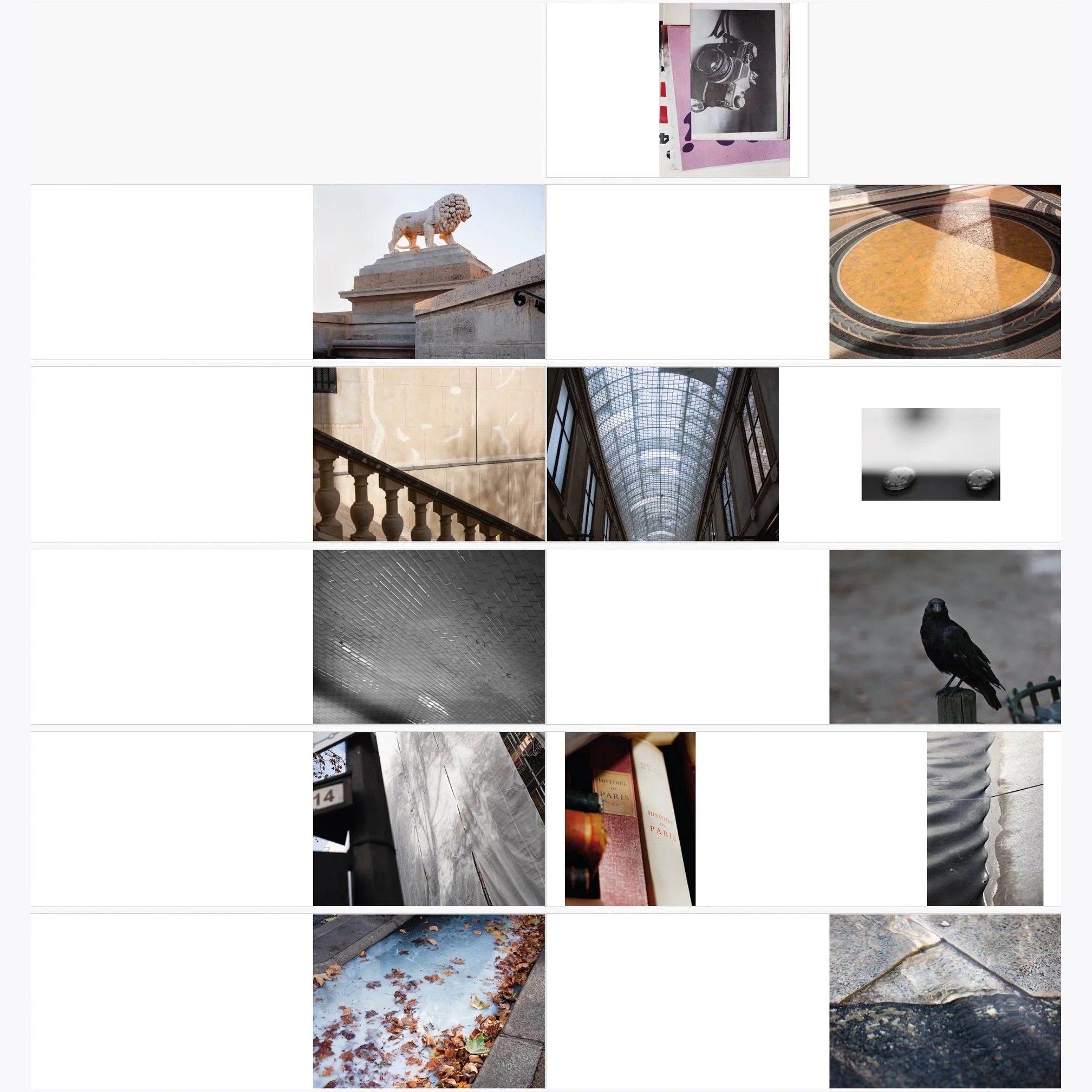 ( book spreads; or, The Palindromic School of Sequencing )

Kate Joyce &amp; Alan Huck
Untitled (Paris)

40 pages / 9&rdquo; x 6&rdquo;
Saddle-stitched booklet in envelope

Published on the occasion of
ICP Photobook Fest, May 2026

Co-Published w/ 
@