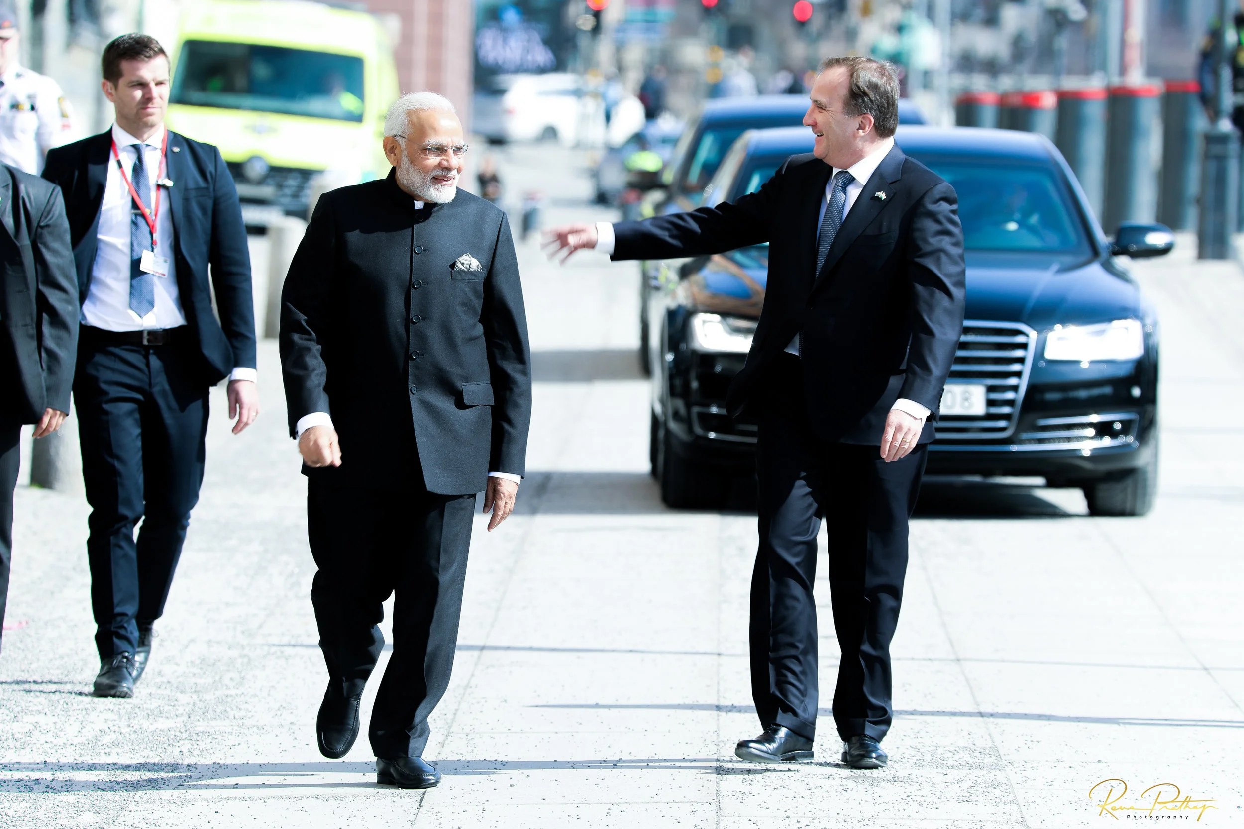 23.Stefan Lövan Narendra Modi Walk.jpg